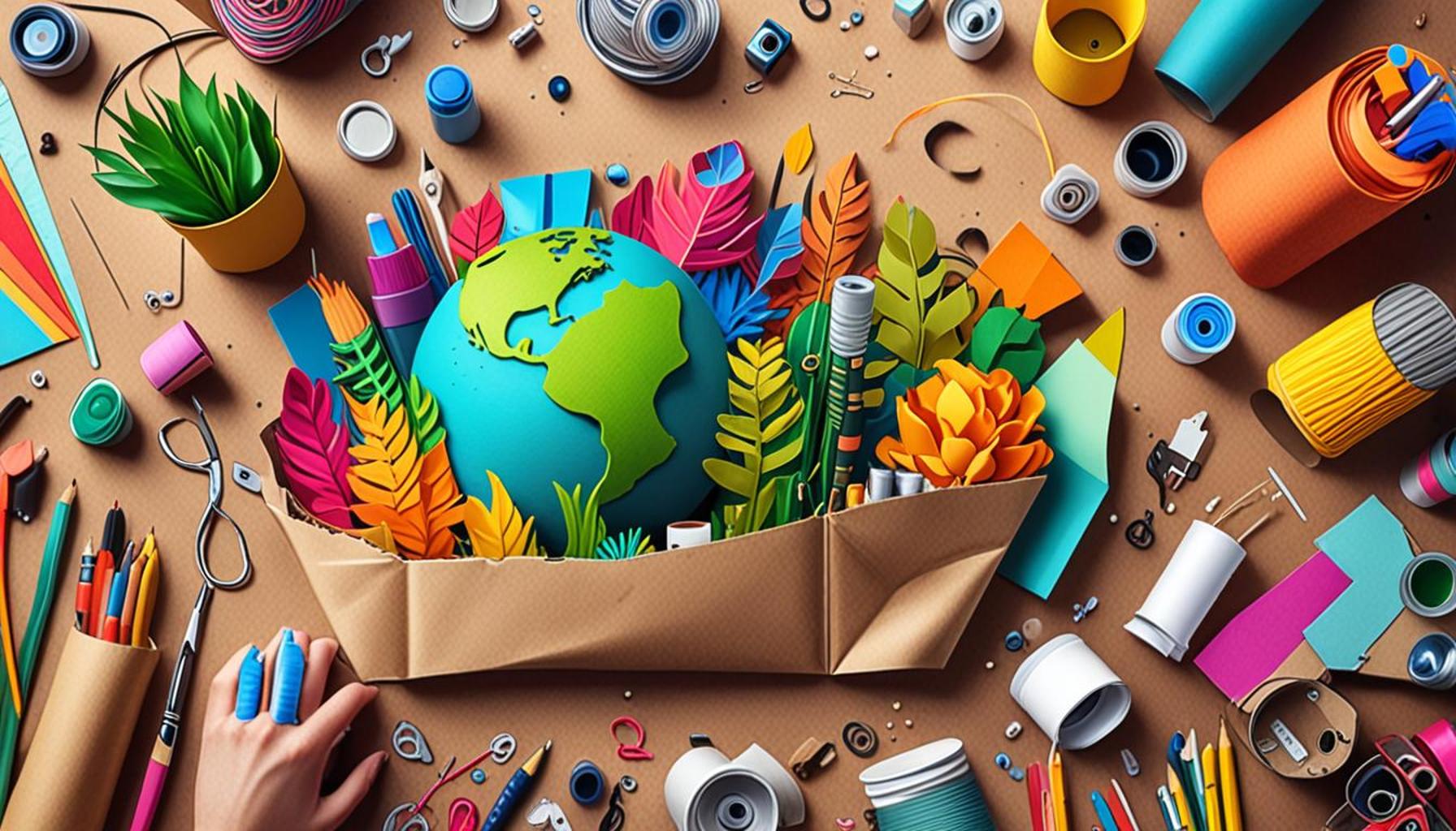 How to Start Sustainable Craft Projects Using Recyclable Materials