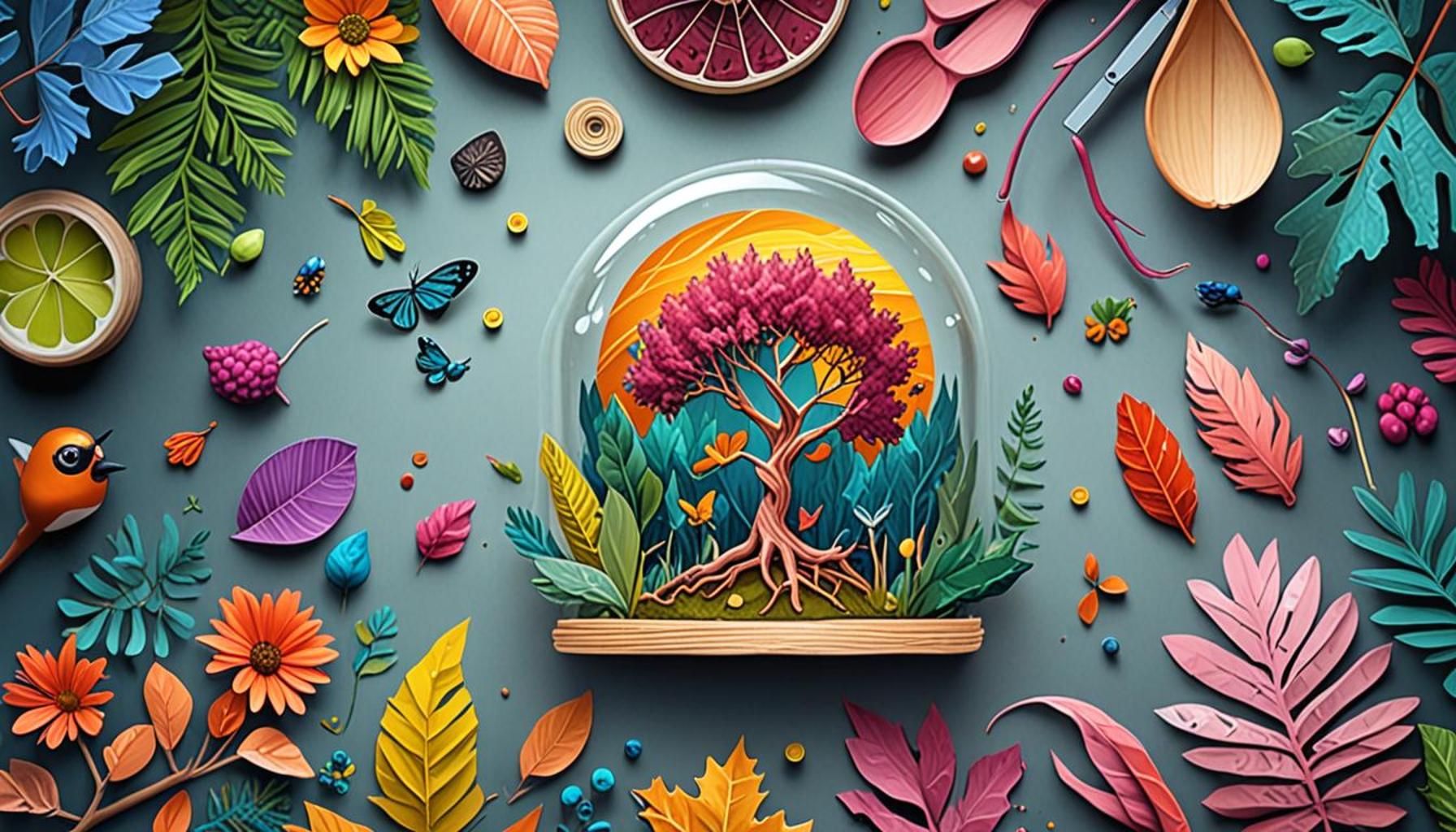 Incorporating elements of nature in craft projects: techniques and inspirations