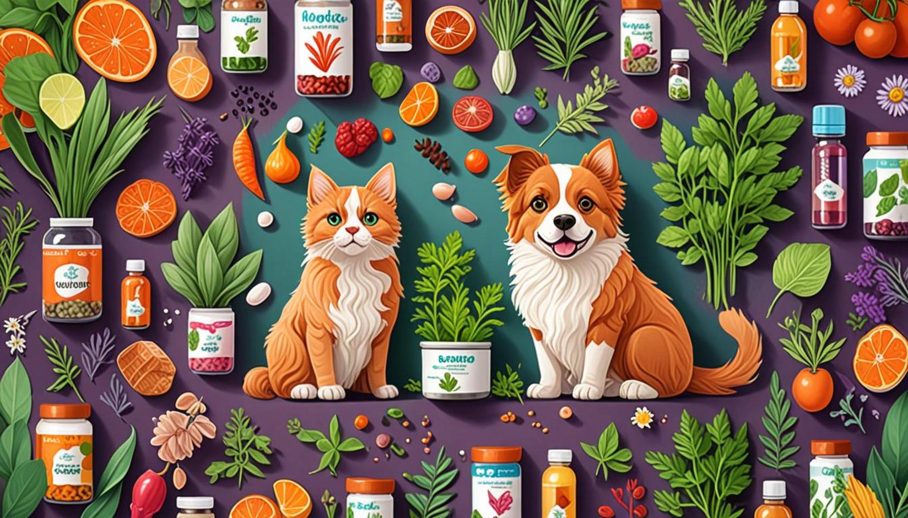 The Role of Herbs and Natural Supplements in Pet Health