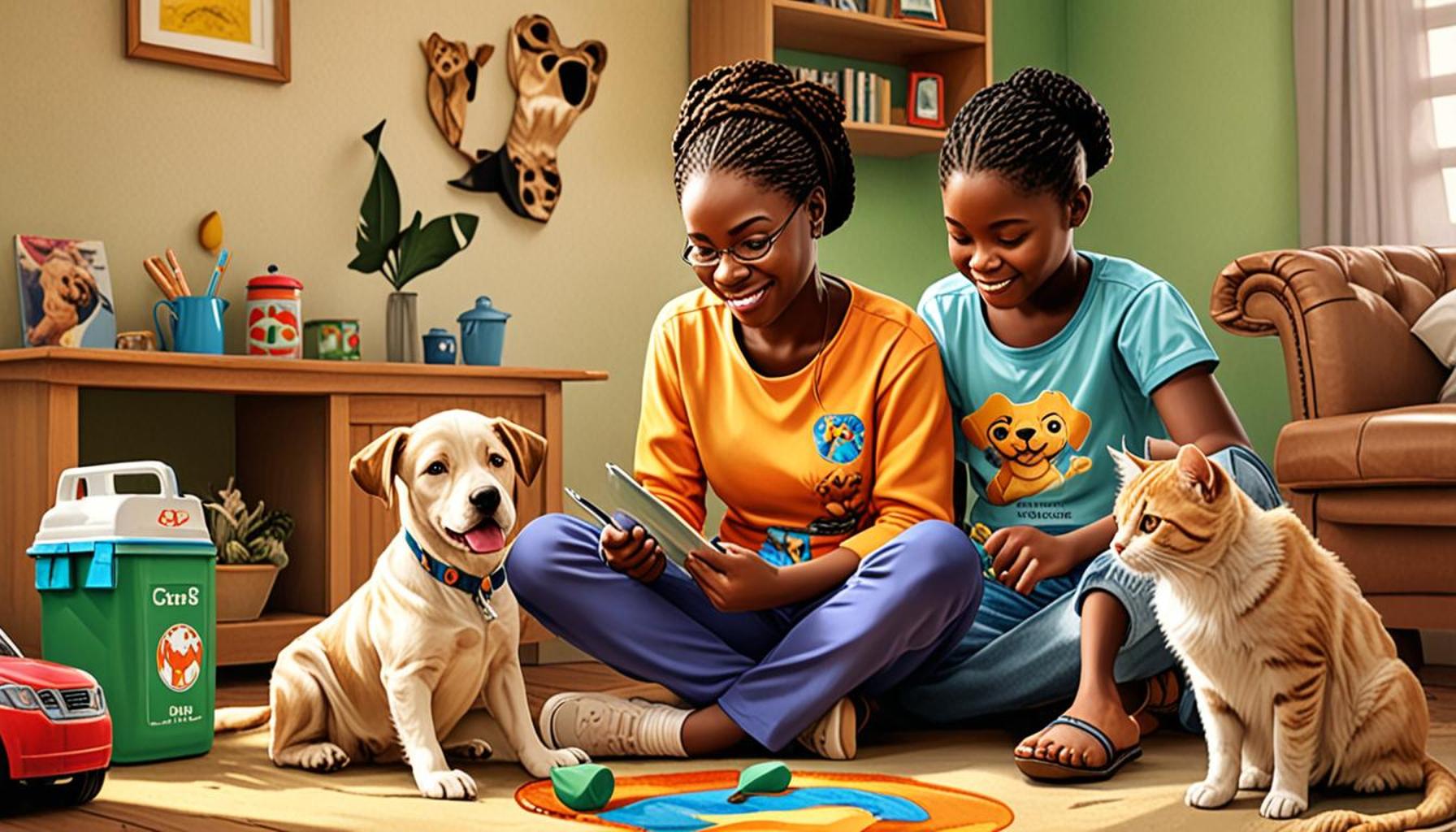 Pet Care in Families with Children: Creating a Harmonious Environment in Nigeria