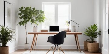 Creating Zones: How Space Optimization Can Boost Productivity in a Minimalist Home Office